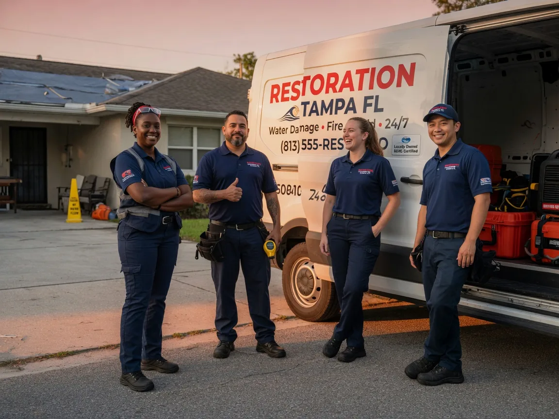 Water Damage Restoration company in Van Horne, IA